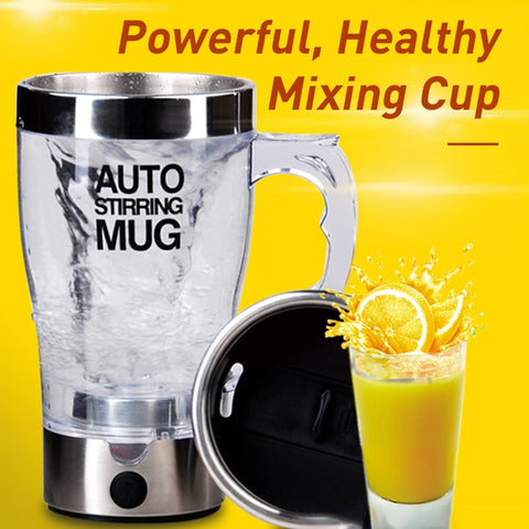 350ml Automatic Self Stirring Coffee Mug Cup Electric Self Mixing & Spinning Office Mixer Cup Best Christmas Gifts Kitchen Tools